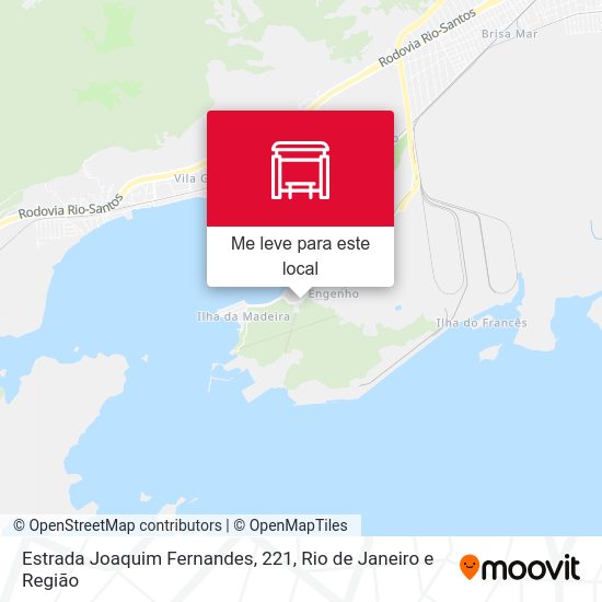 Estrada Joaquim Fernandes, 221 mapa