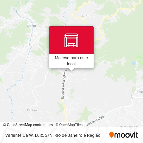 Variante Da W. Luiz, S/N mapa