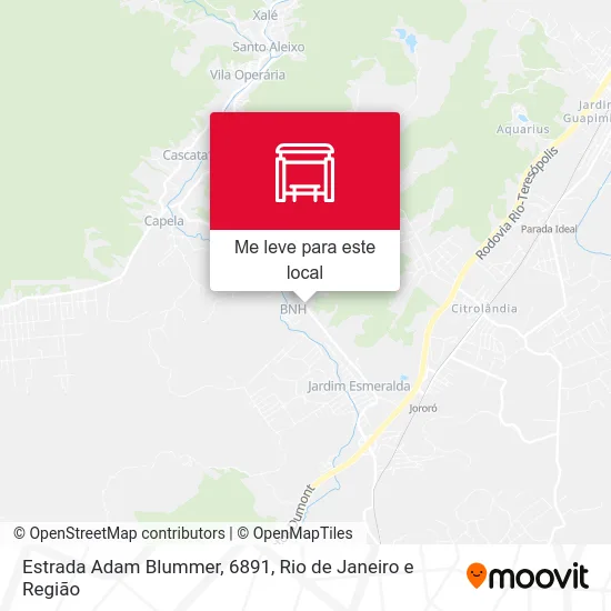 Estrada Adam Blummer, 6891 mapa