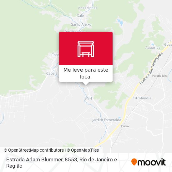 Estrada Adam Blummer, 8553 mapa
