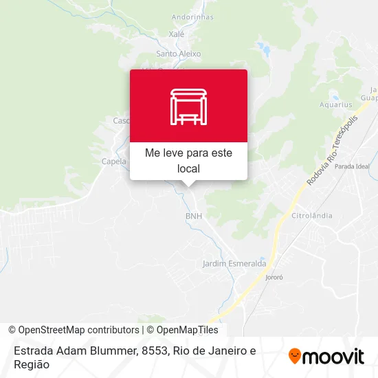 Estrada Adam Blummer, 8553 mapa