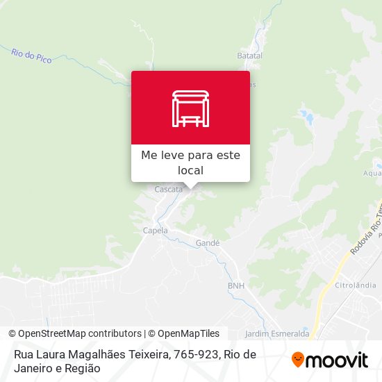 Rua Laura Magalhães Teixeira, 765-923 mapa