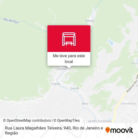 Rua Laura Magalhães Teixeira, 940 mapa
