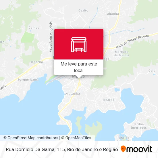 Rua Domicio Da Gama, 115 mapa