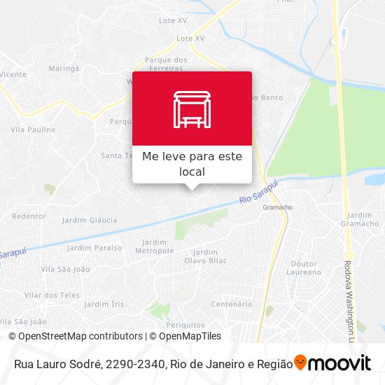 Rua Lauro Sodré, 2290-2340 mapa