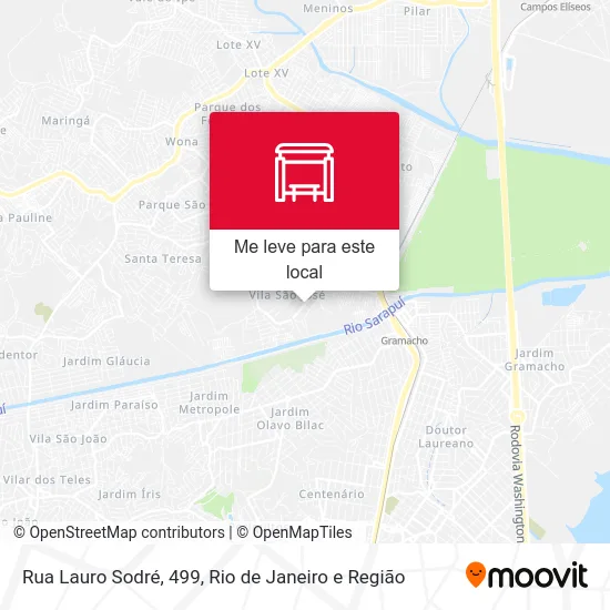 Rua Lauro Sodré, 499 mapa