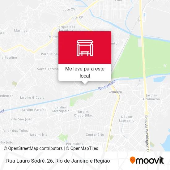 Rua Lauro Sodré, 26 mapa