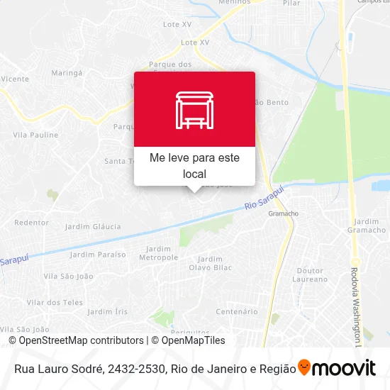 Rua Lauro Sodré, 2432-2530 mapa