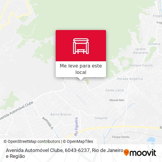 Avenida Automóvel Clube, 6043-6237 mapa