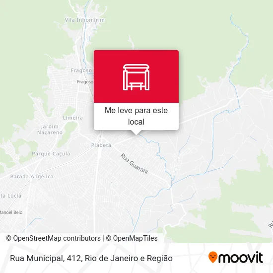 Rua Municipal, 412 mapa