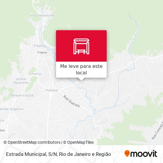 Estrada Municipal, S/N mapa