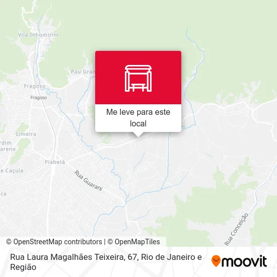 Rua Laura Magalhães Teixeira, 67 mapa
