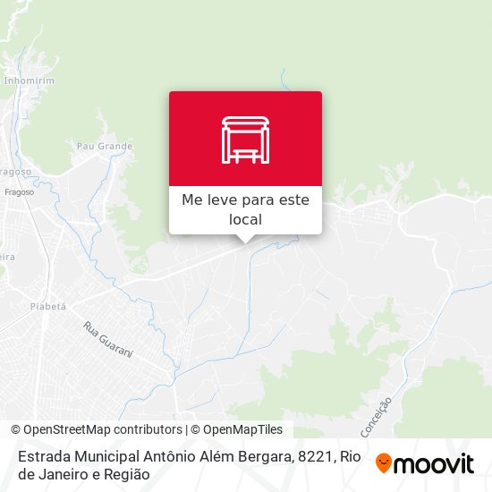 Estrada Municipal Antônio Além Bergara, 8221 mapa