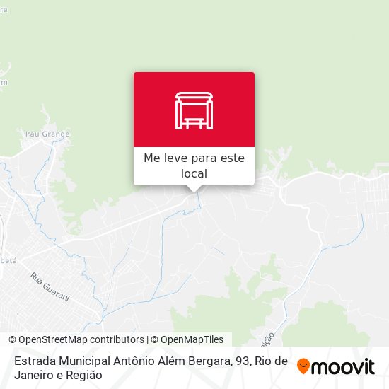 Estrada Municipal Antônio Além Bergara, 93 mapa