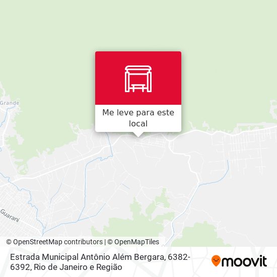 Estrada Municipal Antônio Além Bergara, 6382-6392 mapa