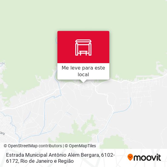 Estrada Municipal Antônio Além Bergara, 6102-6172 mapa