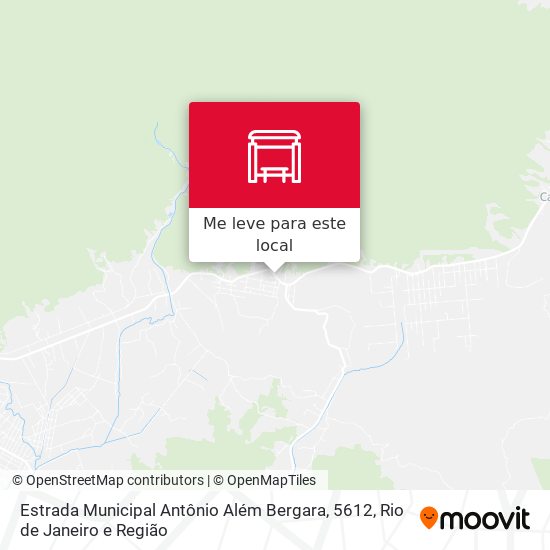 Estrada Municipal Antônio Além Bergara, 5612 mapa