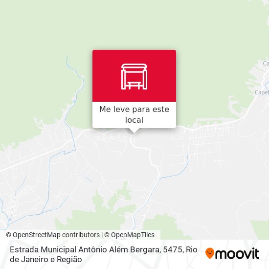 Estrada Municipal Antônio Além Bergara, 5475 mapa