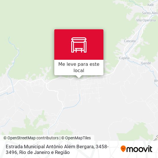 Estrada Municipal Antônio Além Bergara, 3458-3496 mapa