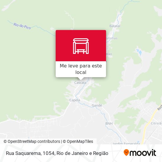 Rua Saquarema, 1054 mapa