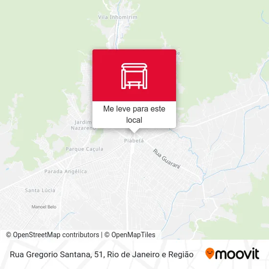 Rua Gregorio Santana, 51 mapa