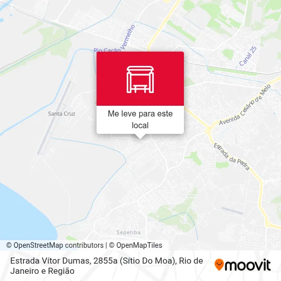 Estrada Vítor Dumas, 2855a (Sítio Do Moa) mapa