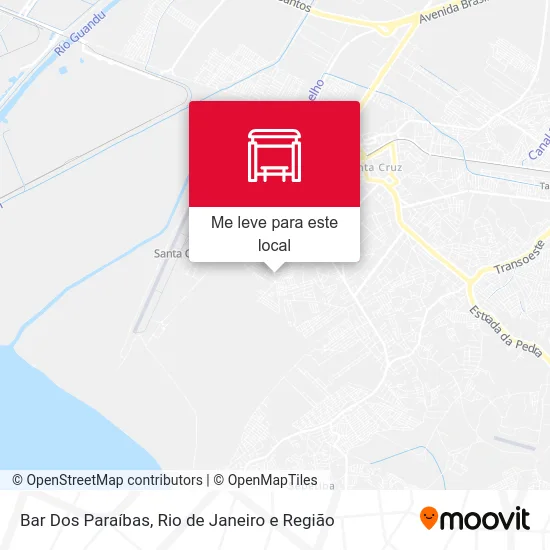 Bar Dos Paraíbas mapa