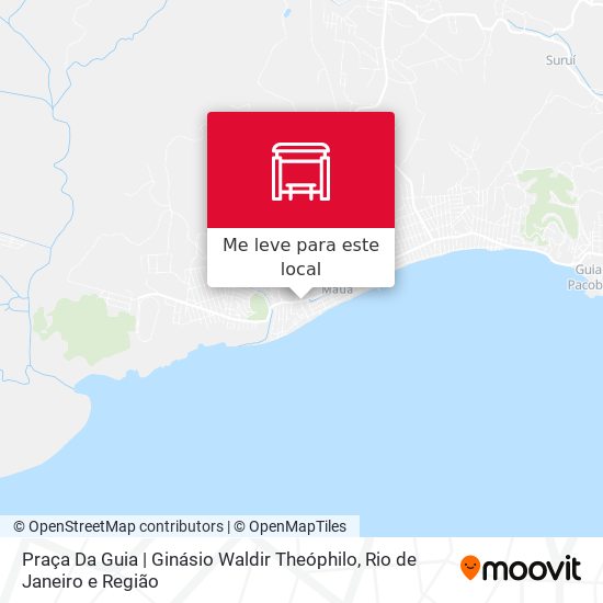 Praça Da Guia | Ginásio Waldir Theóphilo mapa