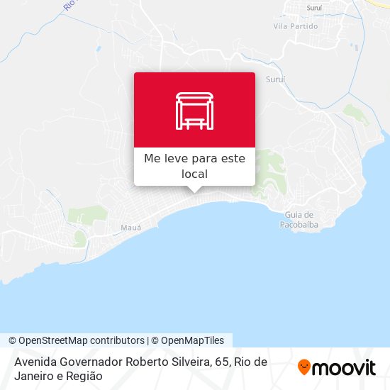 Avenida Governador Roberto Silveira, 65 mapa
