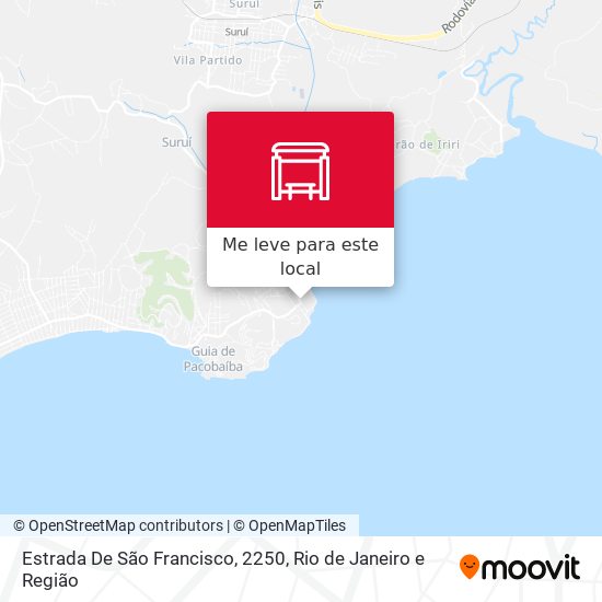 Estrada De São Francisco, 2250 mapa