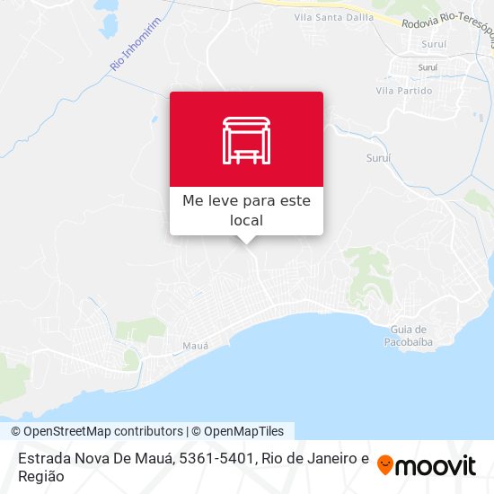Estrada Nova De Mauá, 5361-5401 mapa