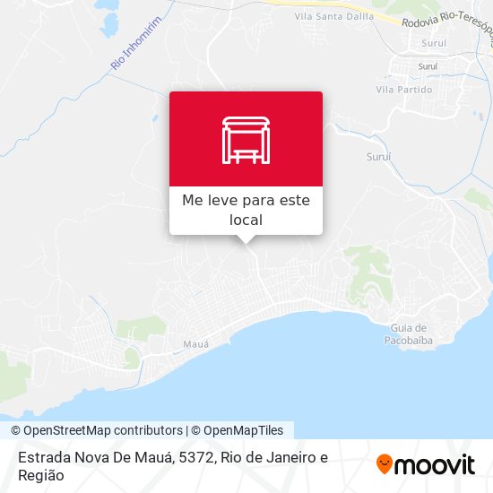 Estrada Nova De Mauá, 5372 mapa