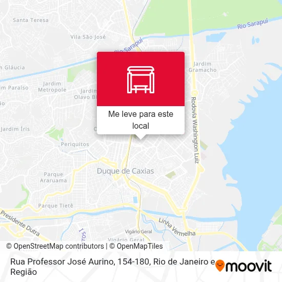 Rua Professor José Aurino, 154-180 mapa