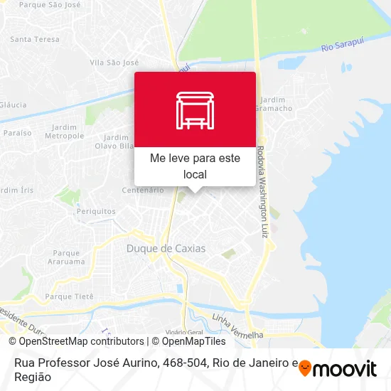 Rua Professor José Aurino, 468-504 mapa