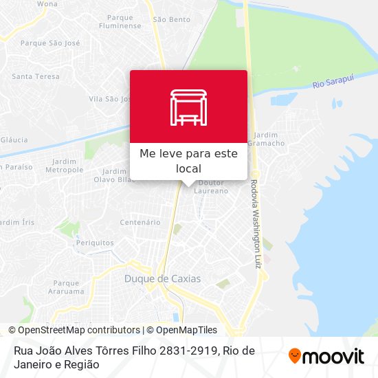 Rua João Alves Tôrres Filho 2831-2919 mapa