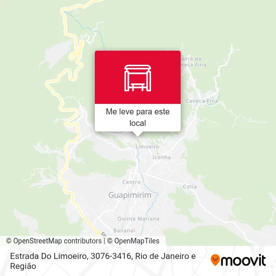 Estrada Do Limoeiro, 3076-3416 mapa
