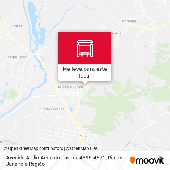 Avenida Abílio Augusto Távora, 4595-4671 mapa