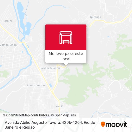 Avenida Abílio Augusto Távora, 4206-4264 mapa