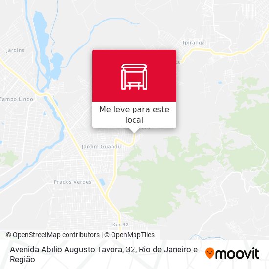 Avenida Abílio Augusto Távora, 32 mapa