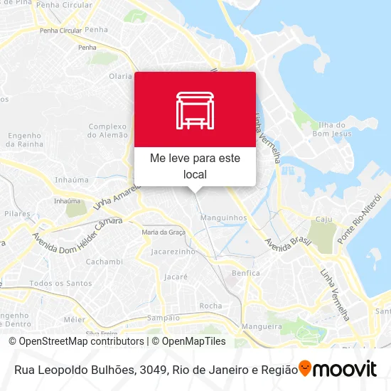 Rua Leopoldo Bulhões, 3049 mapa