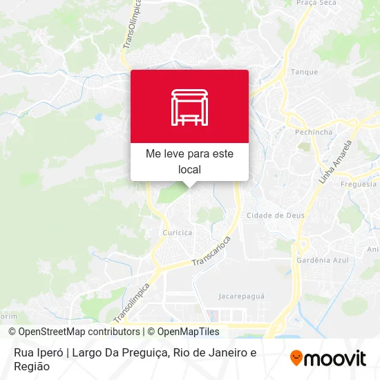 Rua Iperó | Largo Da Preguiça mapa