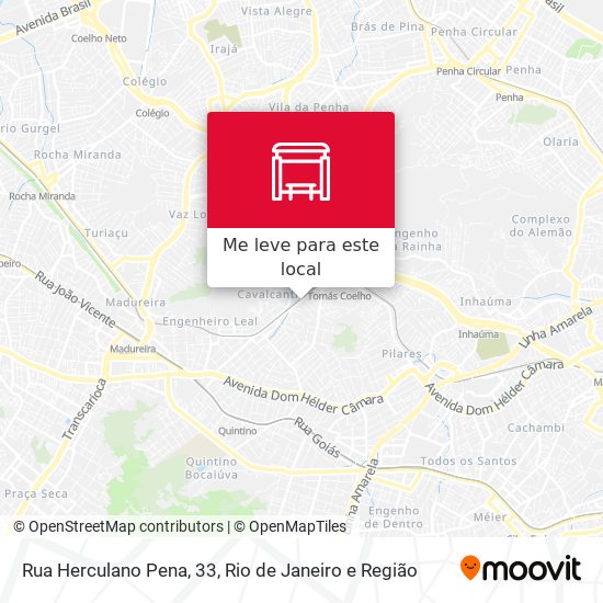 Rua Herculano Pena, 33 mapa