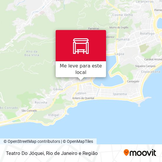 Teatro Do Jóquei mapa