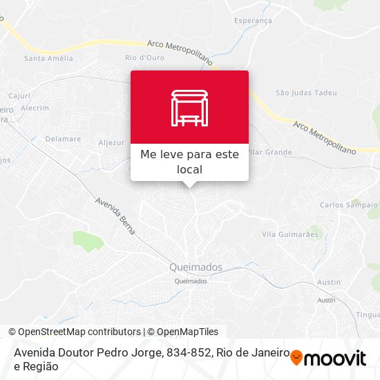 Avenida Doutor Pedro Jorge, 834-852 mapa
