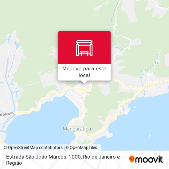 Estrada São João Marcos, 1000 mapa