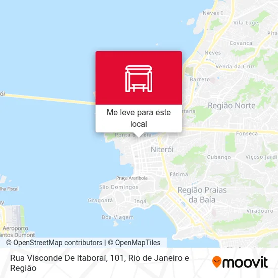 Rua Visconde De Itaboraí, 101 mapa