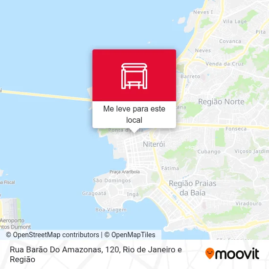 Rua Barão Do Amazonas, 120 mapa