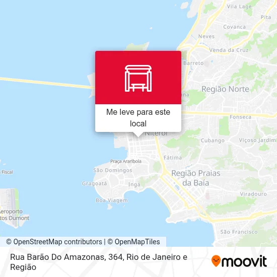 Rua Barão Do Amazonas, 364 mapa