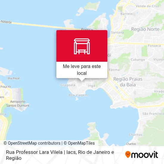 Rua Professor Lara Vilela | Iacs mapa