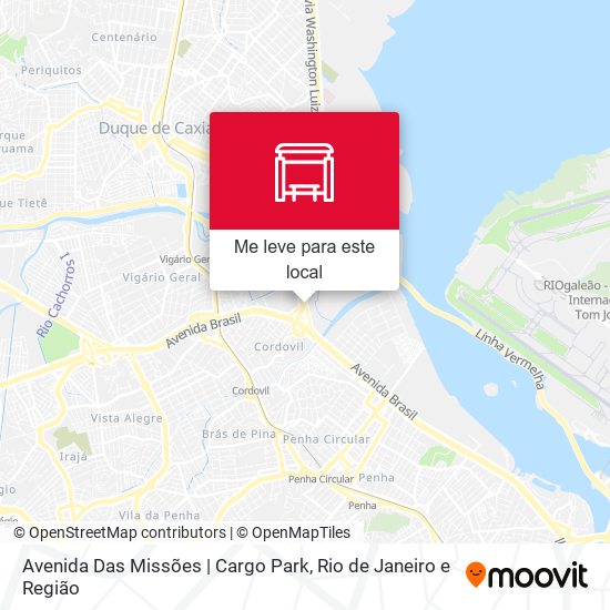 Avenida Das Missões | Cargo Park mapa